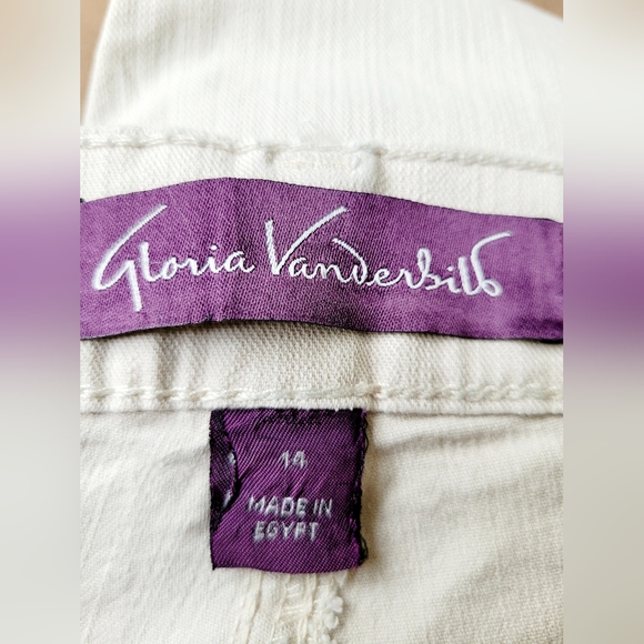 Gloria Vanderbilt Amanda Women's Classic Jeans Stonewood/Cream Stretch Cotton 14 - Picture 11 of 16